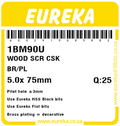 1BM90 - Wood Screw -1BM90_Label_T